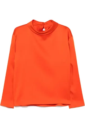 Carven Satinbluse