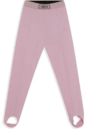VERSACE Leggings med logobånd i taljen
