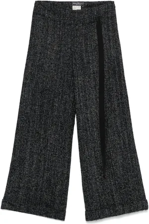 Salvatore Ferragamo Bukser i bouclé-design fra 00