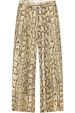 DRIES VAN NOTEN Palazzo-bukser i jacquard