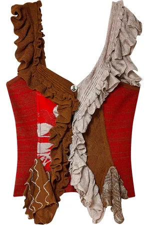 Vivienne Westwood Bodice-top med blonder