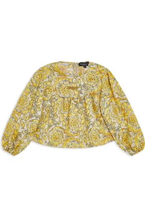 VERSACE Skjorte med baroktryk