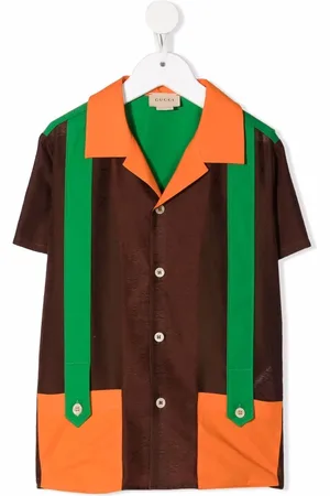 Gucci Skjorte i jacquard med stropdetalje