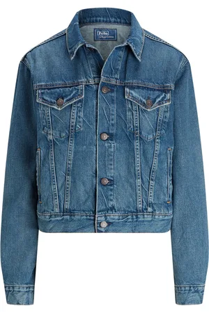 Ralph Lauren Denimjakke med knaplukning