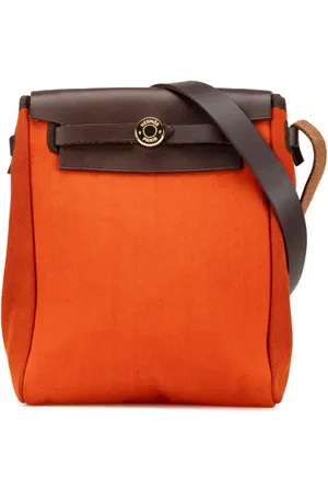Hermès Toile Herbag TPM crossbody-taske fra 2004