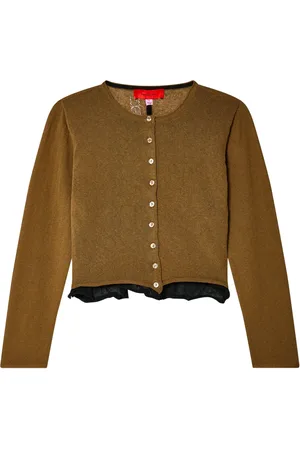ECKHAUS LATTA Cardigan med slørdetalje