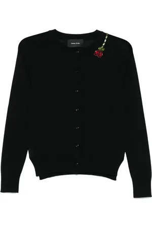 Simone Rocha Cardigan med blomsterudsmykning