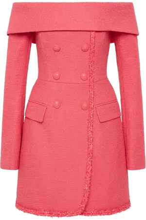 Rebecca Vallance Kort kjole i tweed