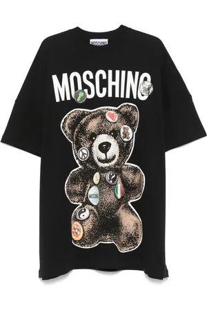 Moschino Kort kjole med bamsetryk