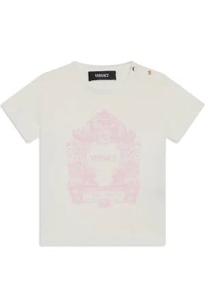 VERSACE Stemma T-shirt med logo