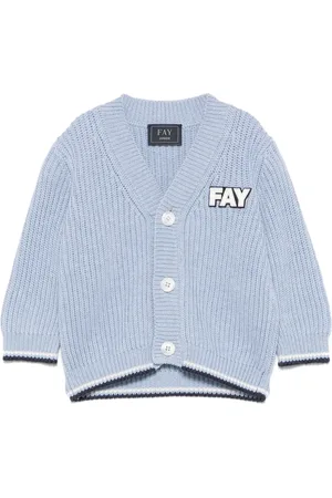 FAY Ribstrikket cardigan
