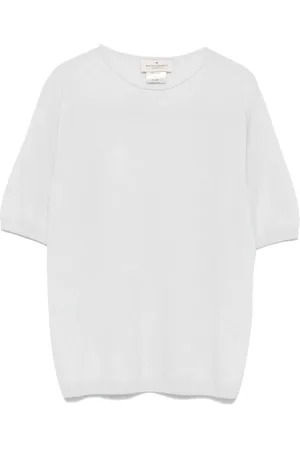 BRUNO MANETTI T-shirt i kashmir