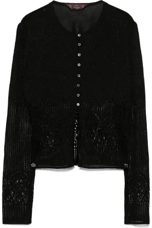 John Galliano Cardigan i løs strik fra 1990