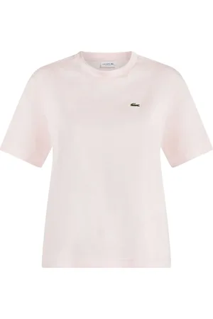 Lacoste T-shirt i jersey-tekstur