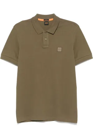 HUGO BOSS Polo i strækbar bomuld med logomærke
