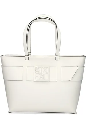 Armani Exchange Tote med logoplade