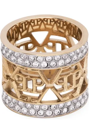 Philipp Plein Ring med logo-bogstav