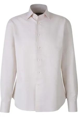 CANALI Skjorte med spread-krave