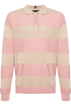 Tommy Hilfiger Ribstrikket polo med striber