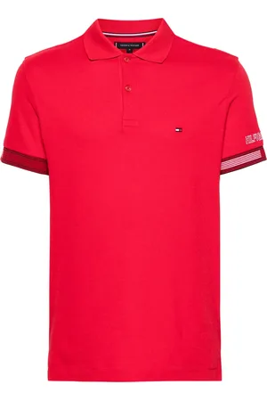Tommy Hilfiger Polo i piqué med broderet logo