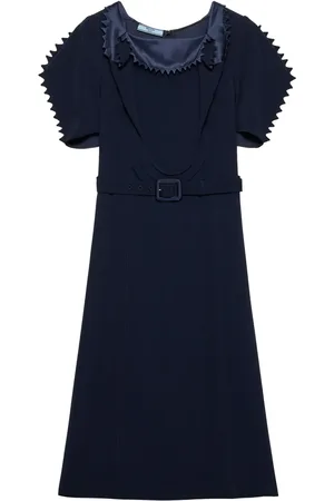 Prada Kjole i satin-crepe