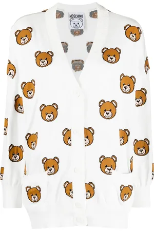 Moschino Oversize skotskternet cardigan