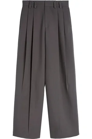 Jil Sander Bukser med plisseret detalje