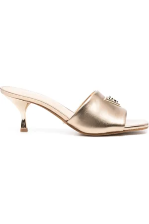 Guess 70 mm mules med logoplade