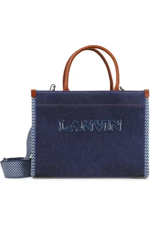 Lanvin Skuldertaske med broderet logo