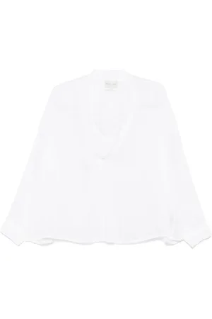 FORTE FORTE Bluse med krydset detalje