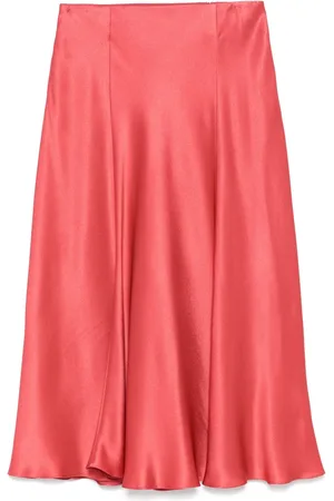 Alberta Ferretti Mellemlang nederdel i satin