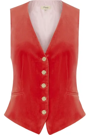TEMPERLEY LONDON Vest i velour