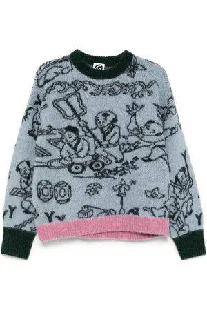 YANYAN KNITS Sweater i jacquard
