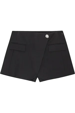 Ganni Shorts med draperet panel