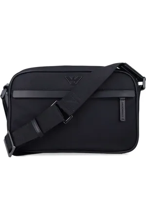 Emporio Armani Crossbody-taske med logoplade