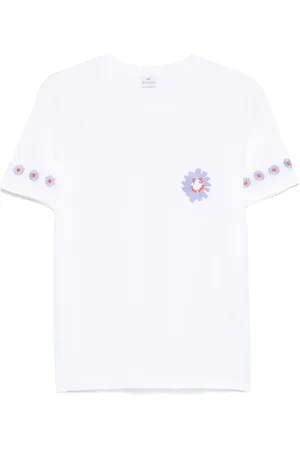 Paul Smith PS Daisy-broderet T-shirt