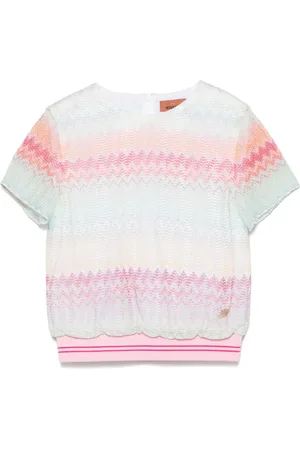 Missoni Zigzagstrikket T-shirt