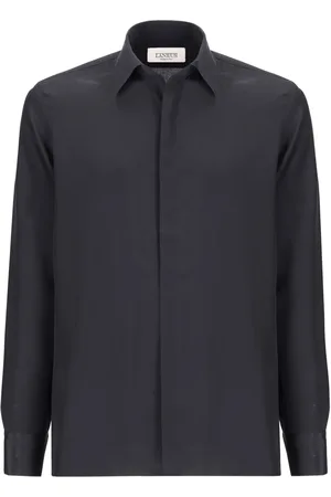 LANEUS Skjorte i crepe de chine