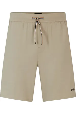 HUGO BOSS Pyjamasshorts med logotryk