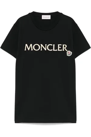 Moncler T-shirt med broderet logo