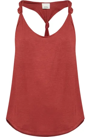 Isabel Marant Top med knudedetalje
