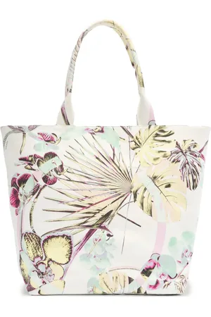 GENNY Flower tote med jungletryk