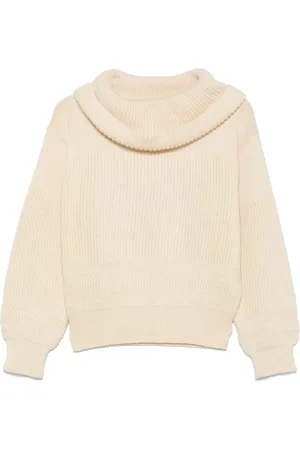 Issey Miyake Sweater med vandfaldsudskæring fra 1980