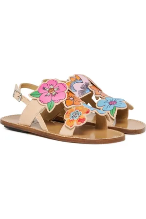 Marni Sandaler med blomsterdetalje