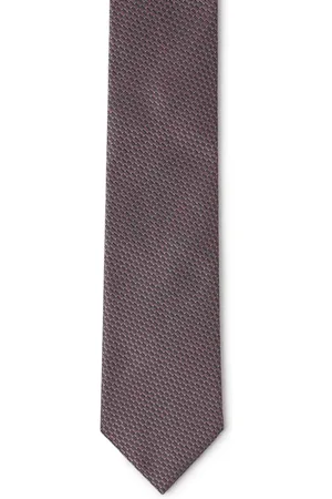 Ermenegildo Zegna Slips med geometrisk mønster