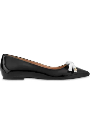 Moschino Ballerinaer med sløjfeudsmykning