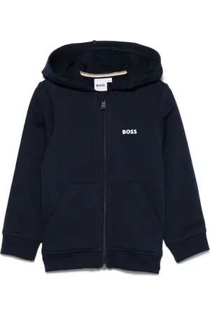 HUGO BOSS Hættetrøje med logotryk