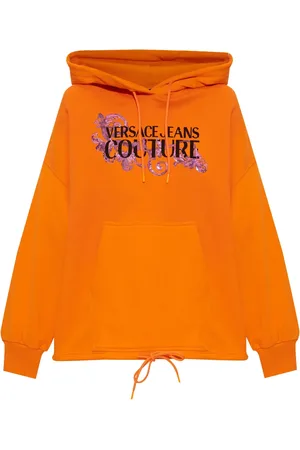 VERSACE Hættetrøje med logo-applikation