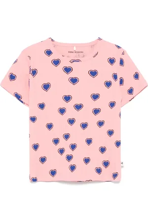 Mini Rodini T-shirt med hjertetryk