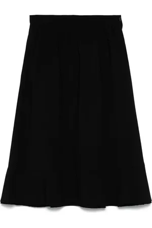 Comme des Garçons Mellemlang nederdel med dobbelt kant fra 00